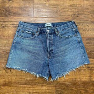 AGOLDE Parker denim cut off Shorts